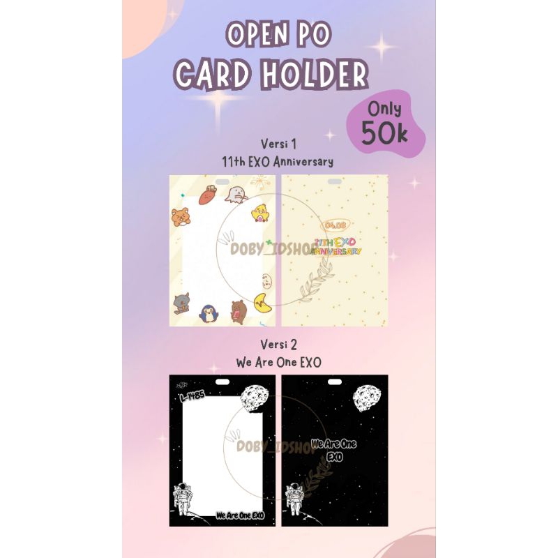 Card Holder EXO Acrylic