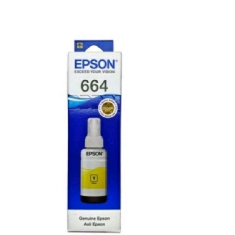 tinta Epson 664 y baru original%