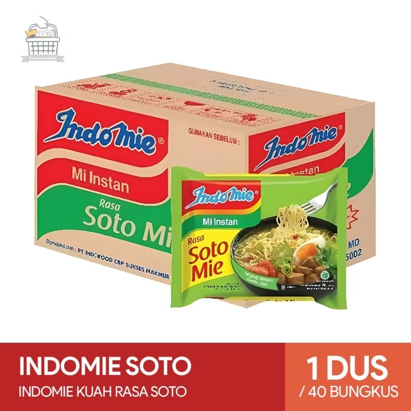 Indomie Soto - Indomie Kuah Rasa Soto 1 Dus