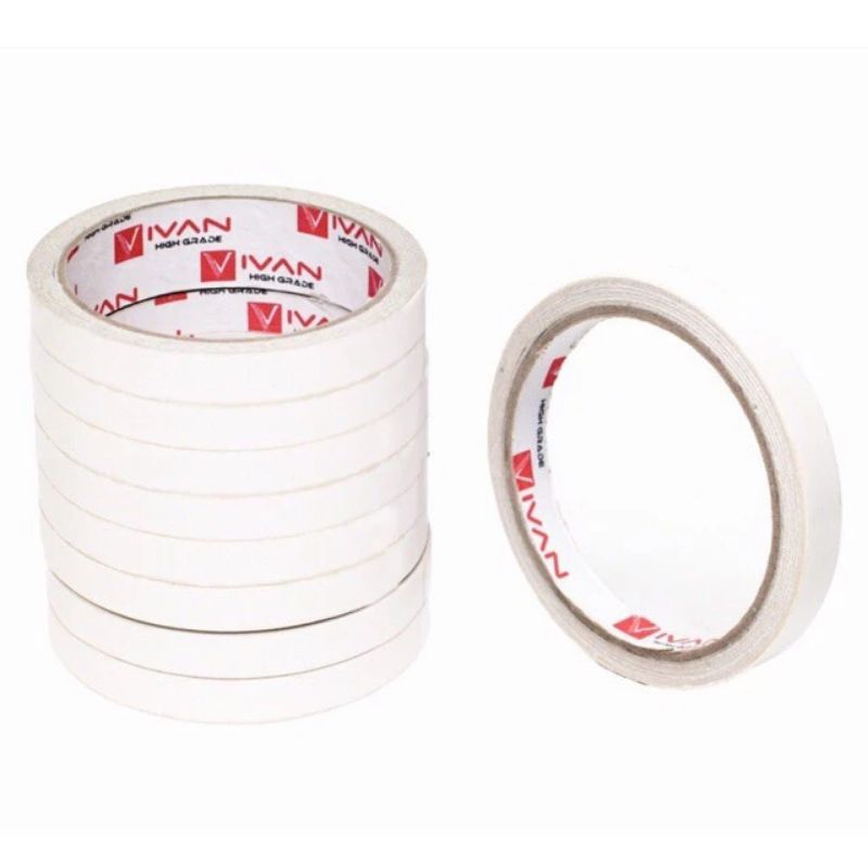 

Double Tape Side Kertas 1/2 Inch x 7 Mtr