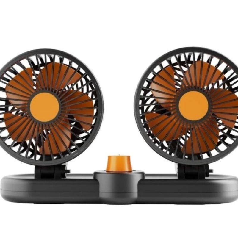 Kipas Angin Mobil Dua Kipas Double Fan 24 Volt KYZUKU KZ T302