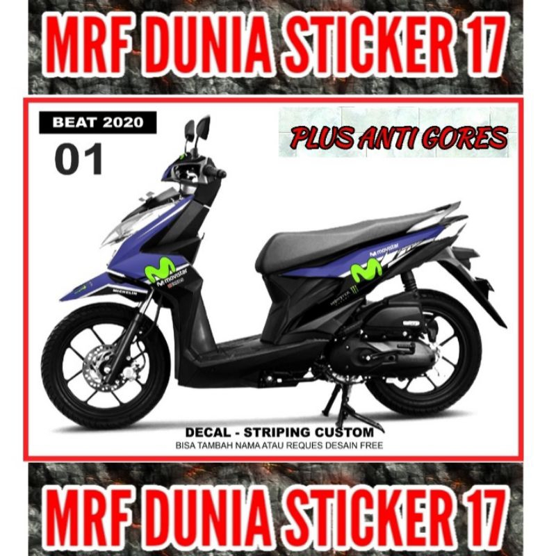 Sticker decal Beat 2020 Full Body  Decal Motor Beat 2020 Sticker Motor Beat 2020 Decal Sticker  Type