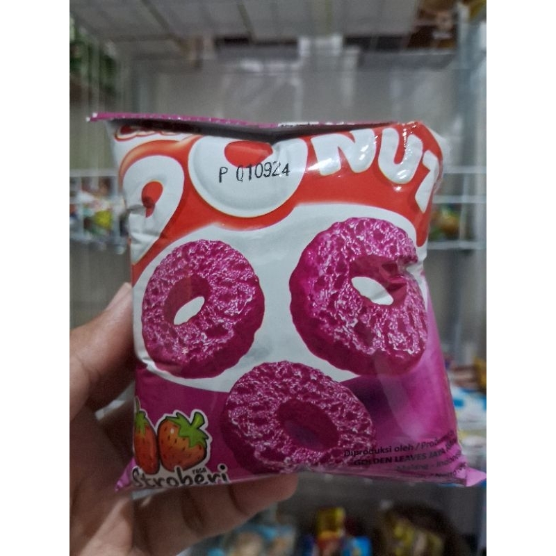 

Cip Cop Donut rasa Stroberi Ecer/Renceng (isi 10pcs)