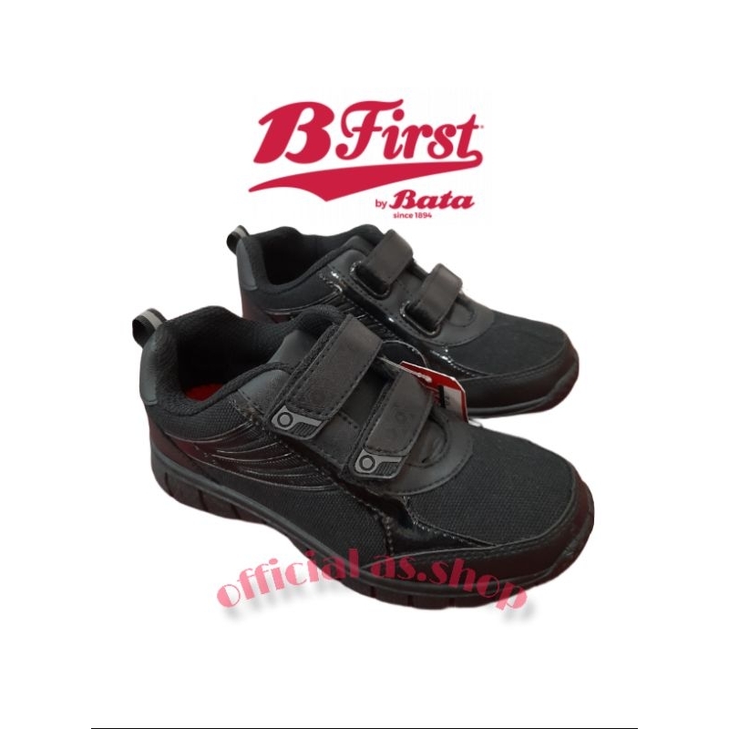 Sepatu Sekolah Hitam Anak By Bata Perekat