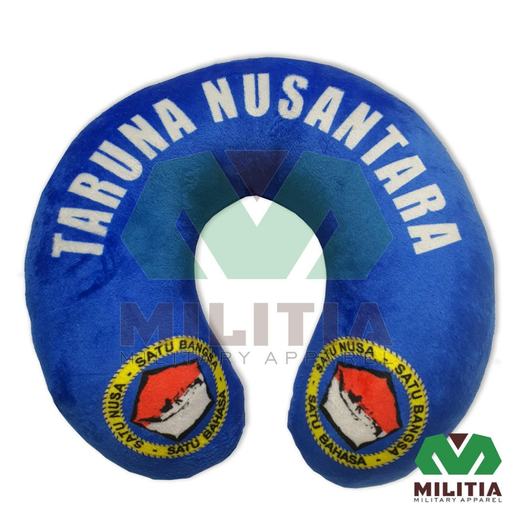 Bantal Leher Travel SMA TN Taruna Nusantara - TARNUS