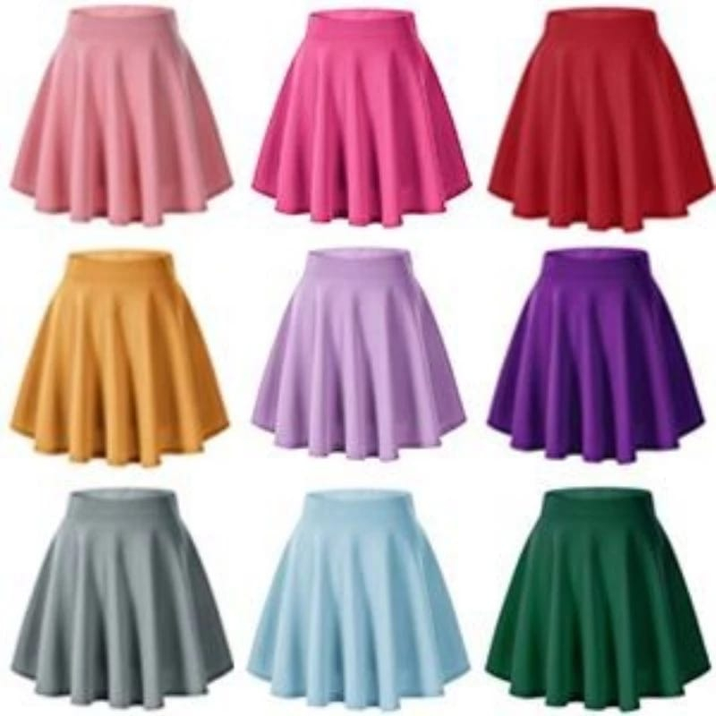 CELANA/ROK SENAM PAYUNG OLAHRAGA ZUMBA AEROBIC SPANDEK JERSEY