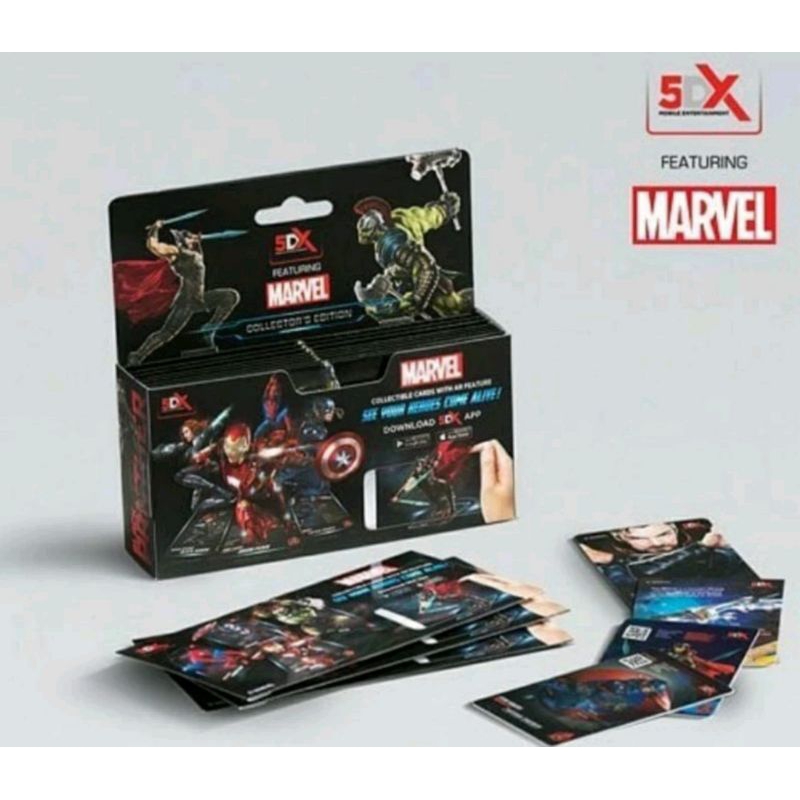 Kartu Game Marvel 5DX android @1 Pcs