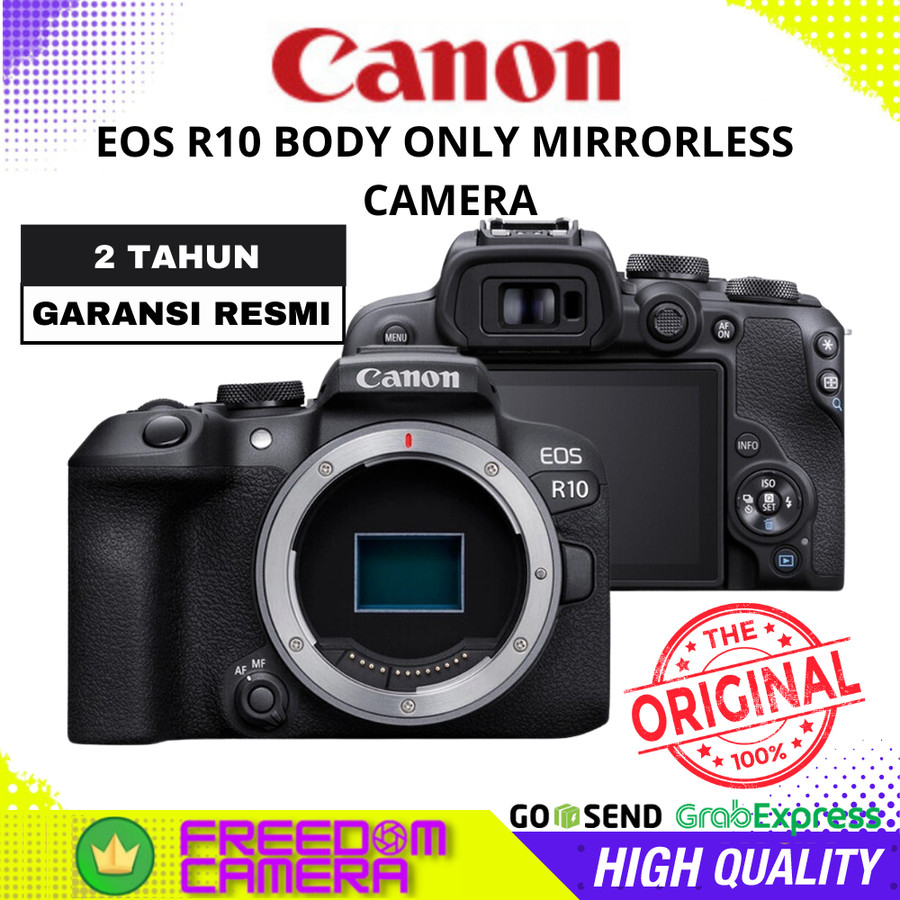 Canon EOS R10 Body Only Mirrorless Camera EOS R 10 GARANSI RESMI