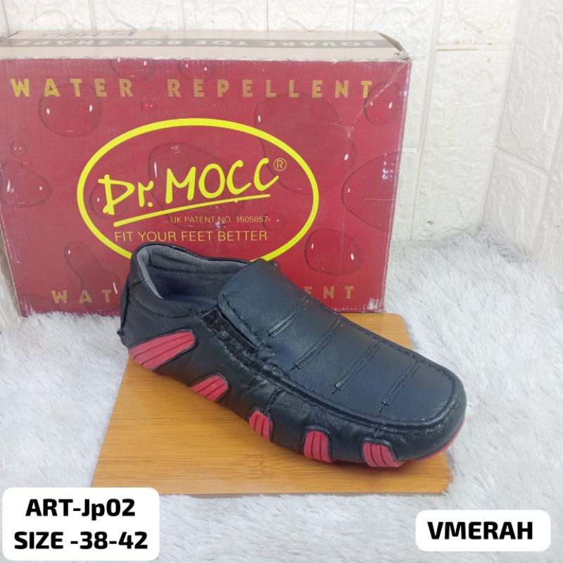 Sepatu kulit asli pria dr mocc jp 02