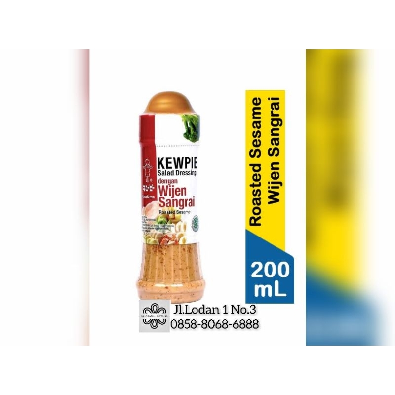 

Kewpie salad Dressing dengan wijen sangrai 200ml