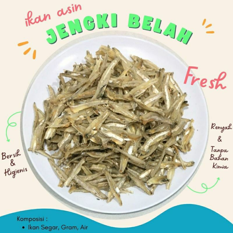 

Ikan Teri Jengki Belah 10 Ribu Kualitas Super Premium