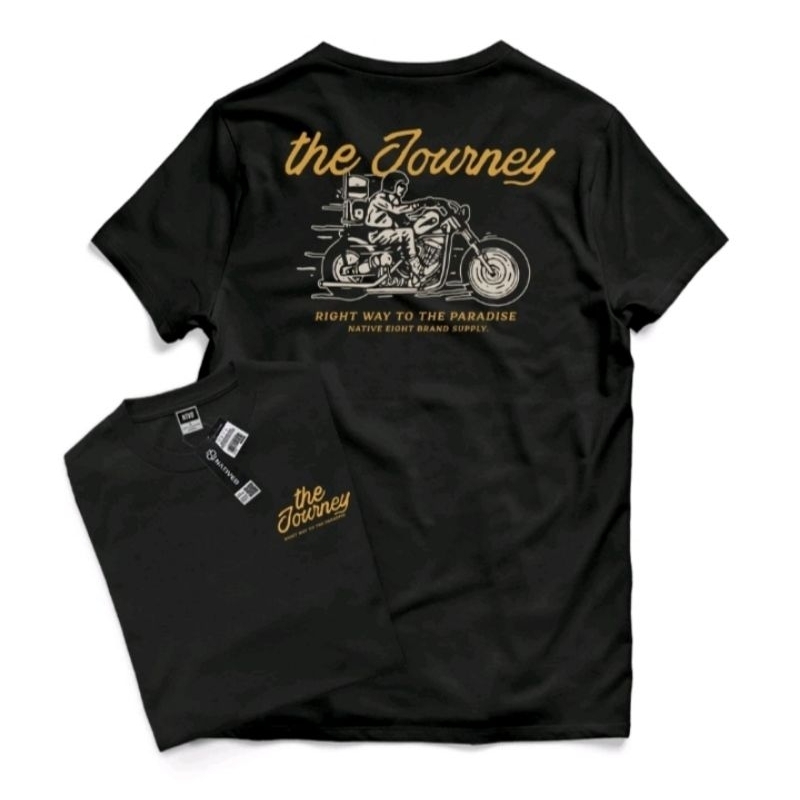 kaos pria the journey black