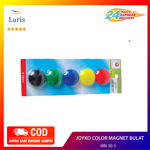 

Magnet MN-20-8 JOYKO Papan Tulis Whiteboard Kulkas Bulat 3 cm