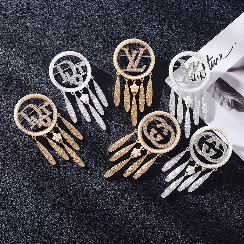 Bros jilbab panjang peniti syal bros hijab kalung