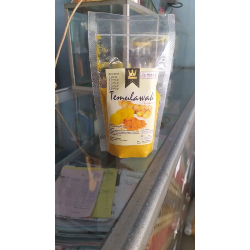 

Temulawak/herbalinstan/Serbuk Instan/Minuman Herbal