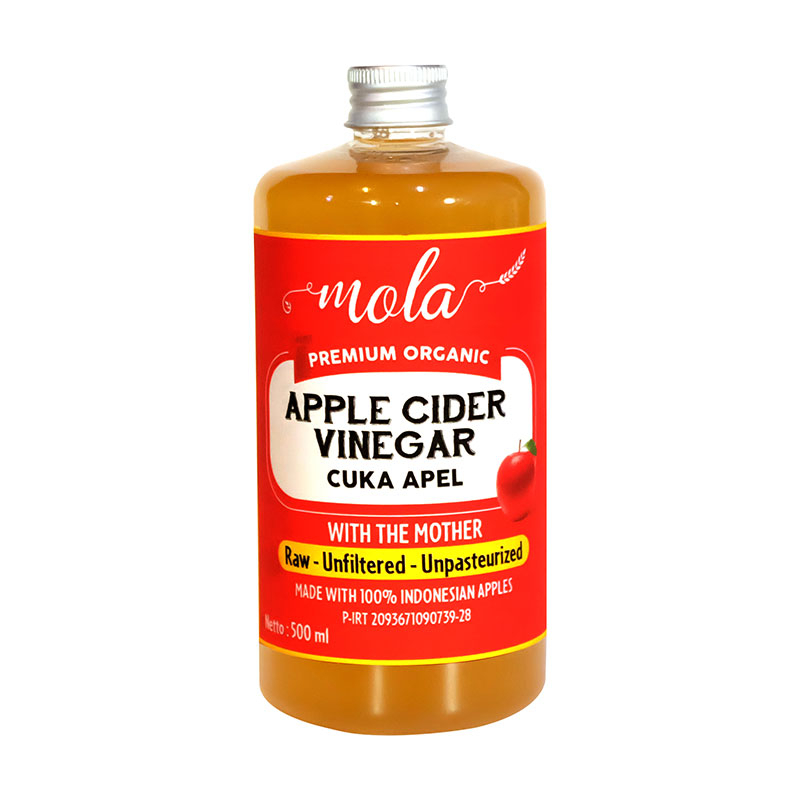 

MAR Mola Cuka Apel Organik / Apple Cider Vinegar Organic With The Mother Untuk Diet Alami