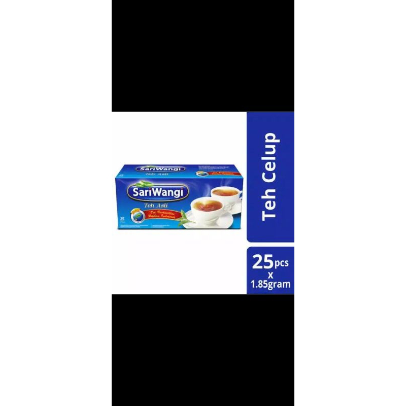 

Teh celup sariwangi isi 25