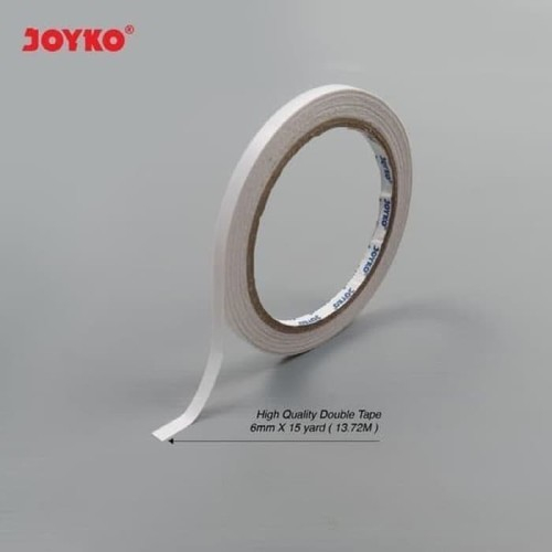 

DOUBLE TAPE JOYKO KECIL 6MM (ECER)