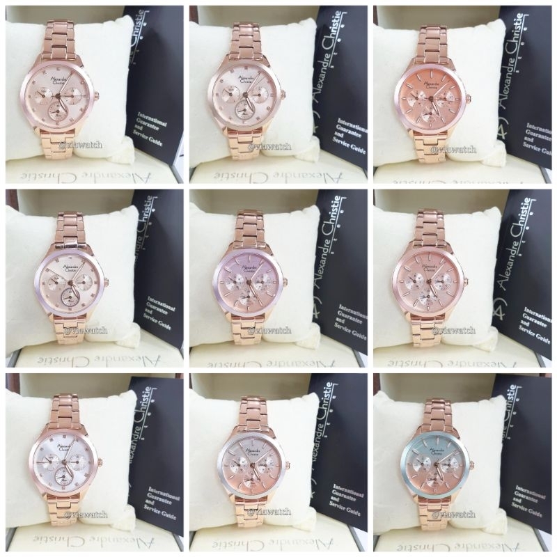 Jam Tangan Wanita Alexandre Christie Ac2A93 AC 2A93