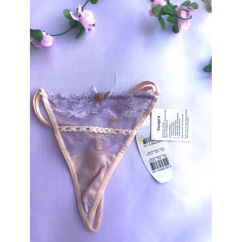 NEW CD G String merk Triumph Free Size New Branded With Tag Jual murah ajaa Habisin stok 100% Origin