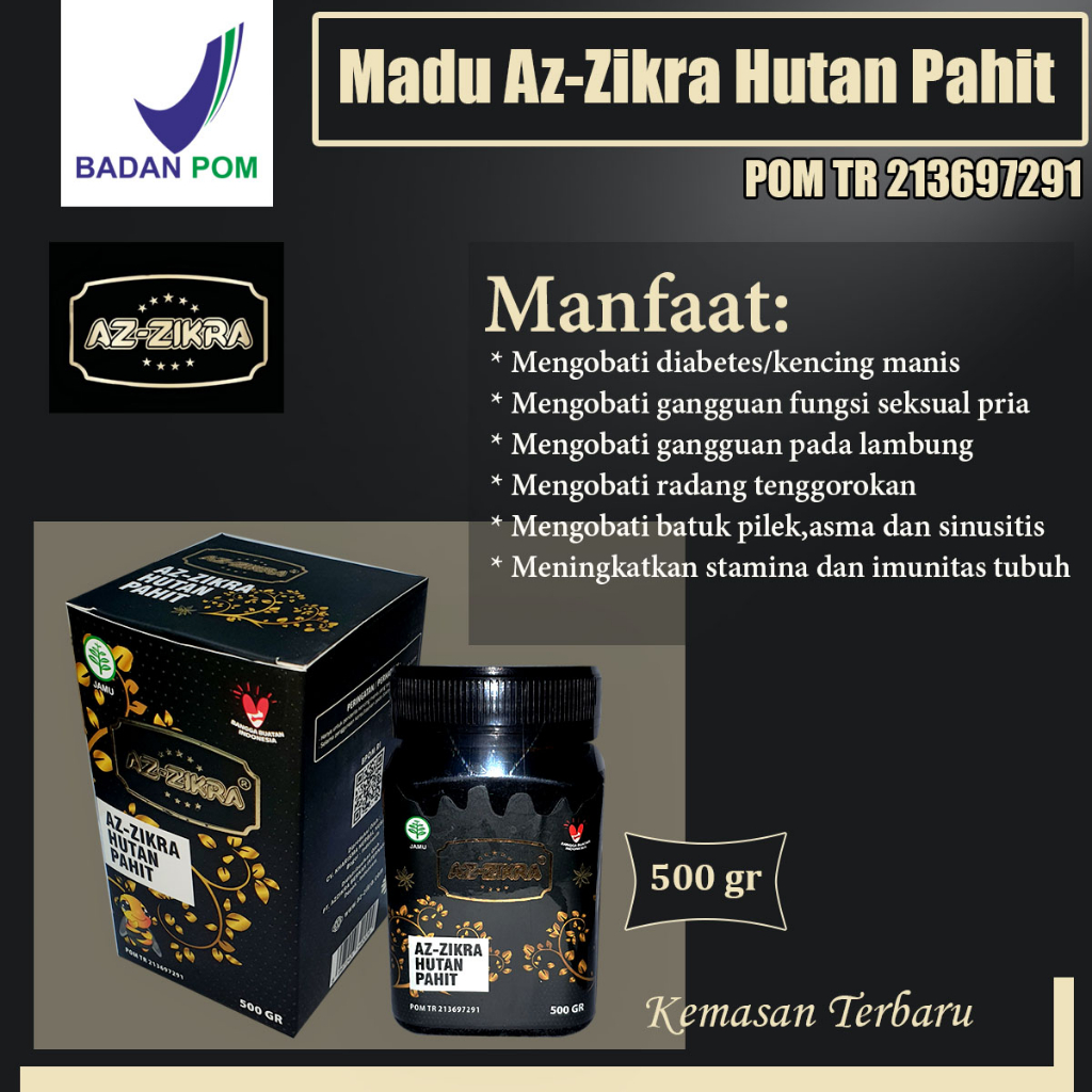 

Madu Hutan Hitam Pahit Azzikra