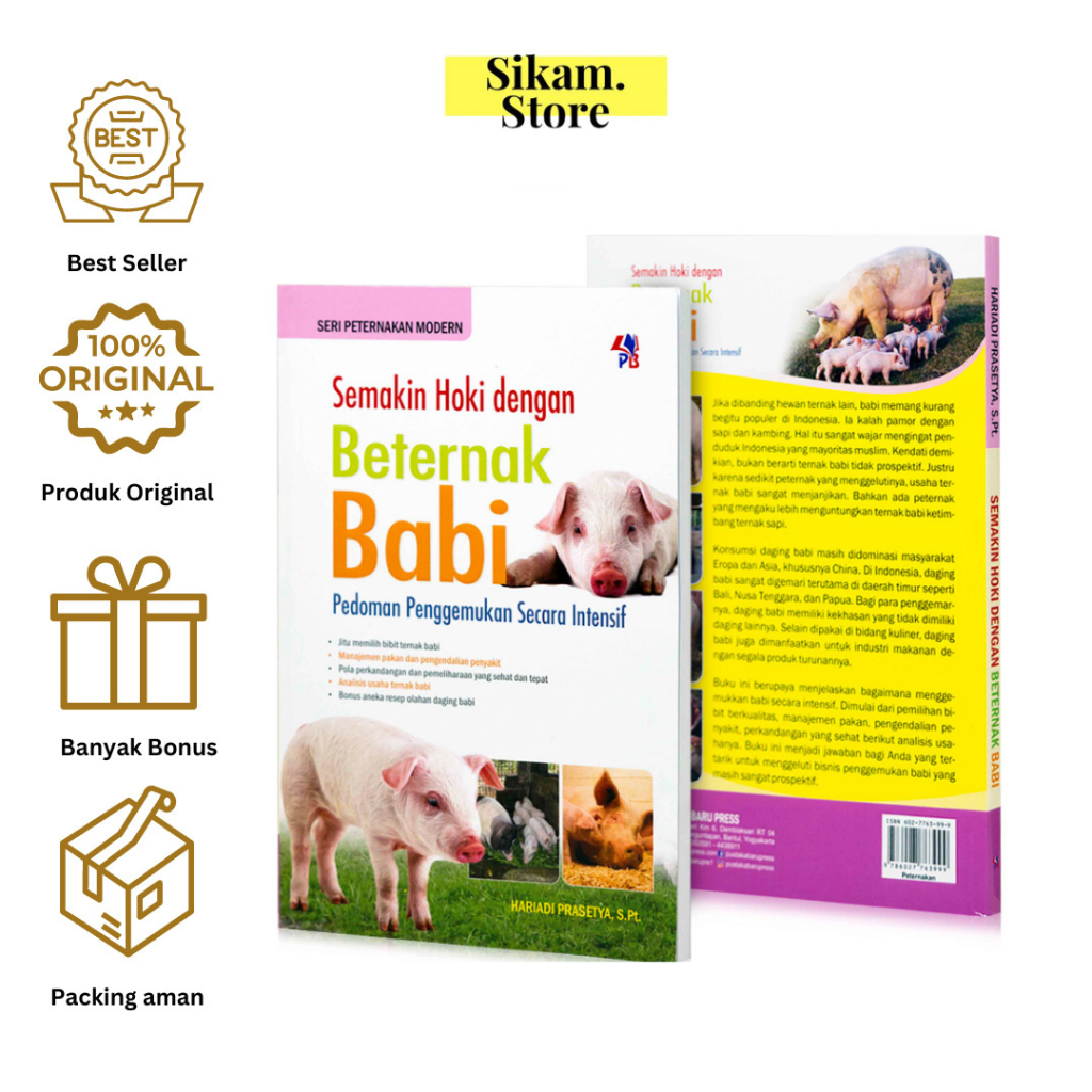 Buku Peternakan : Semakin Hoki Dengan Beternak Babi
