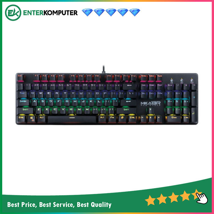 Powerlogic Armaggeddon MKA-13R Black - Mechanical Keyboard