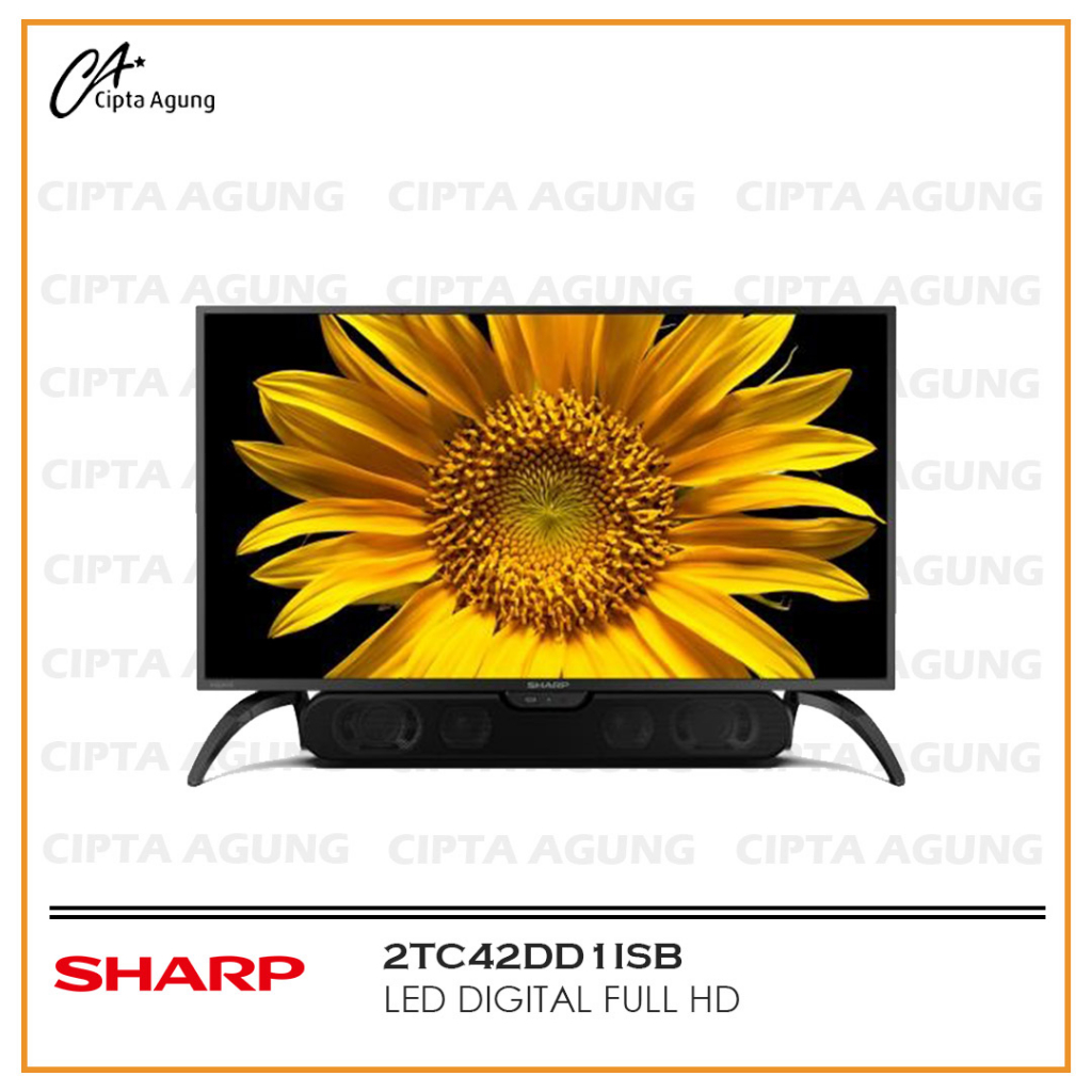 SHARP LED DIGITAL TV 42 INCH 2T-C42DD1I-SB FULL-HD IIOTO / C42DD1ISB