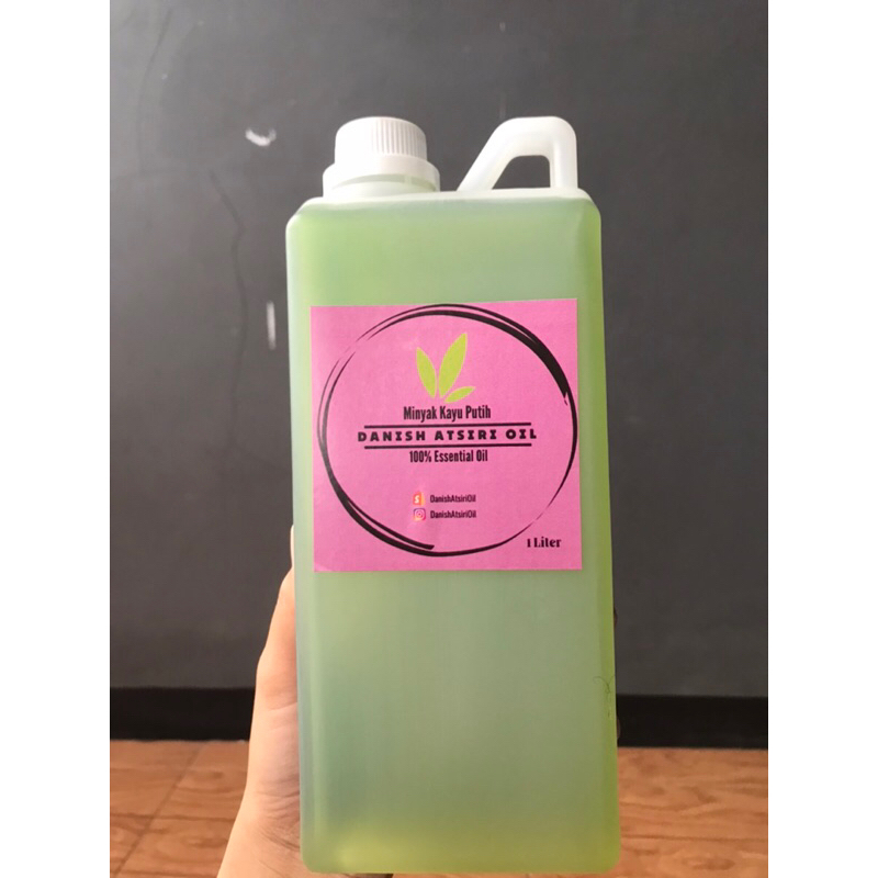 Minyak Kayu Putih - Cajuput oil 100% MURNI 1 Liter