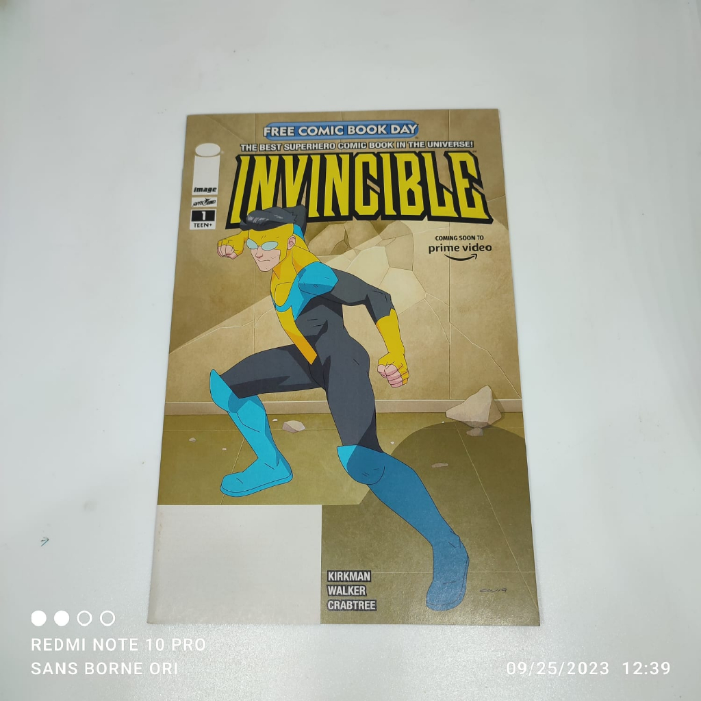 Komik Sample Import Invincible Kirkman Free Comic Book Day Original