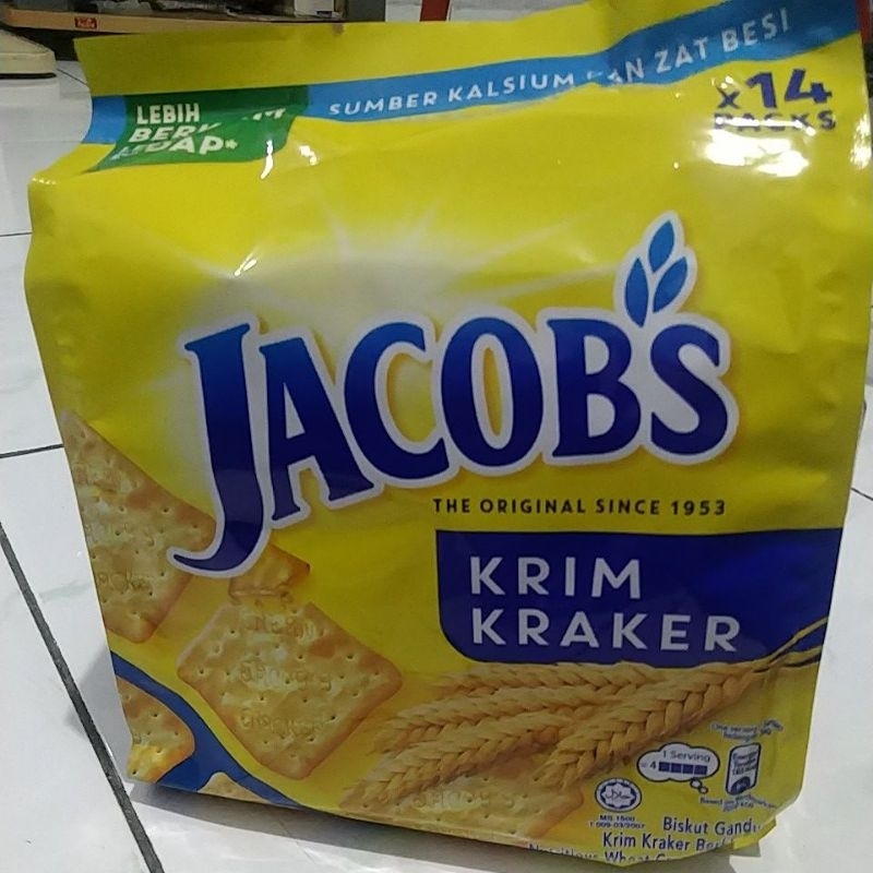 

JACOBS CREAM CRACKERS 504 GR 14