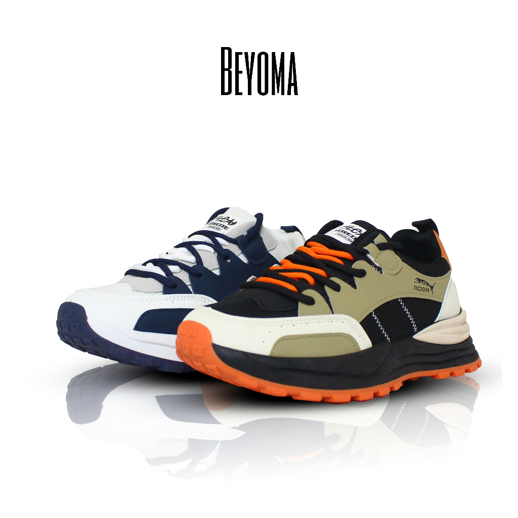 SEPATU BEYOMA SPORT SNEAKERS RUNNING PRIA WANITA COD GROSIR BYM208