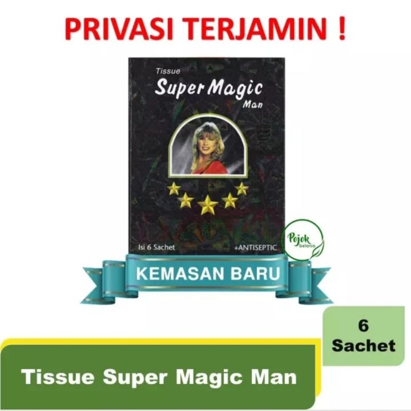 Tissue magic super magic man