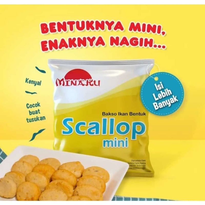 

Minaku Scallop Mini 500 gram