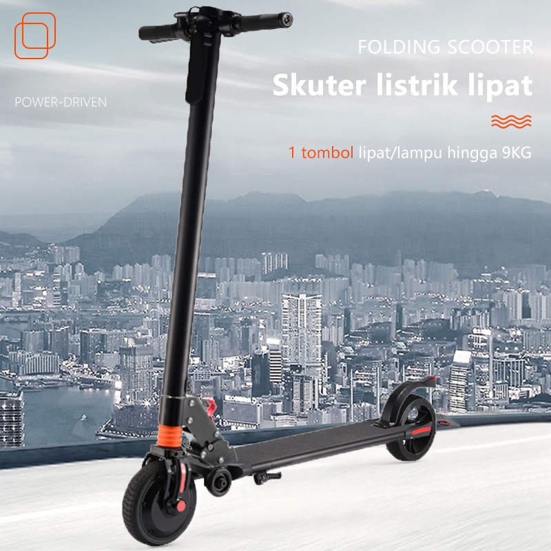 Scooter Lipat Sekuter Anak Listrik Otoped Dewasa Listrik Dengan Penyerapan Guncangan Garansi 1 Tahun
