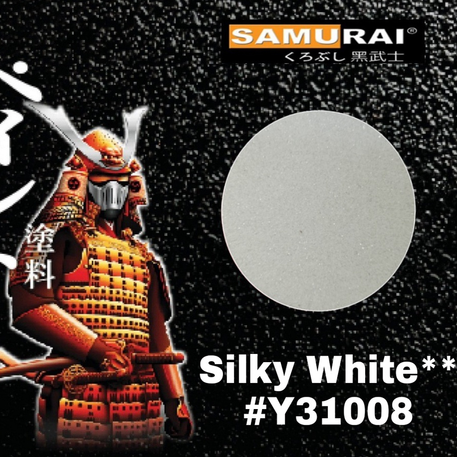 

GROSIR.COD. Samurai Paint Silky White Y31008 Cat pilok warna Putih mutiara Yamaha samurai