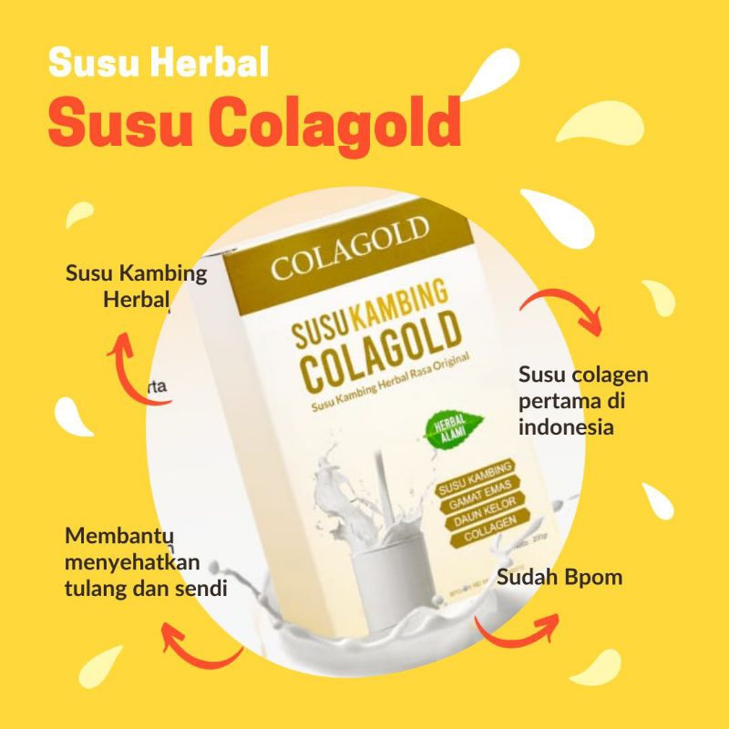 

Susu Tulang dan Sendi Dewasa Susu Colagold