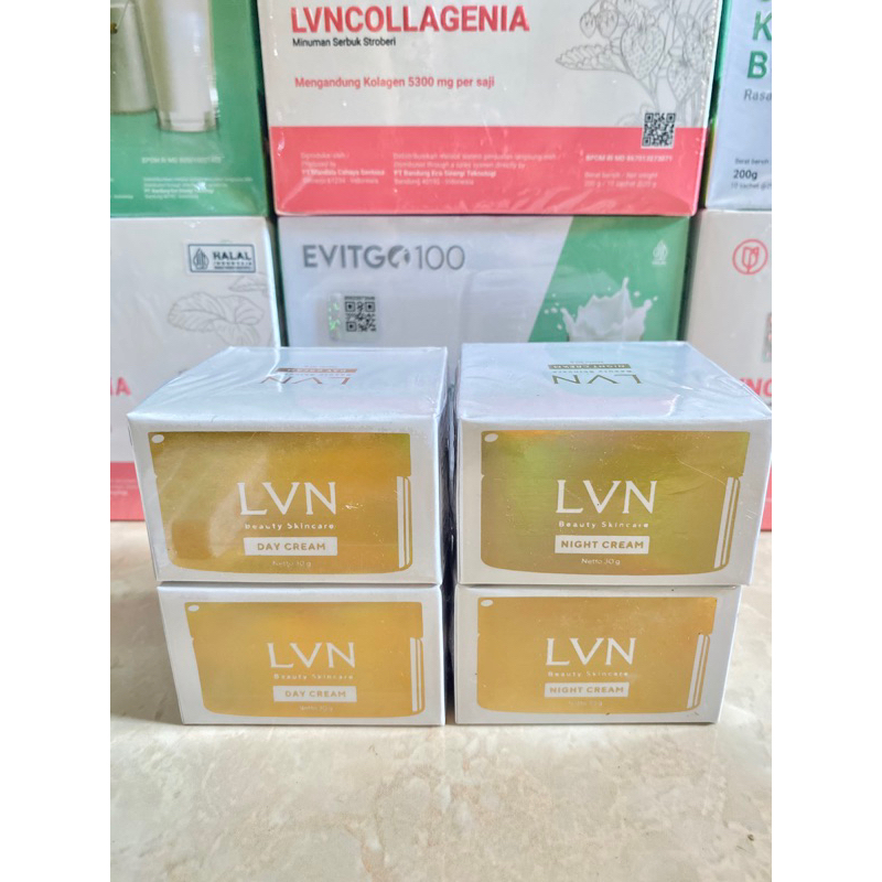 LVN BEUTY SKINCARE / NIGHT CREAM / DAY CREAM