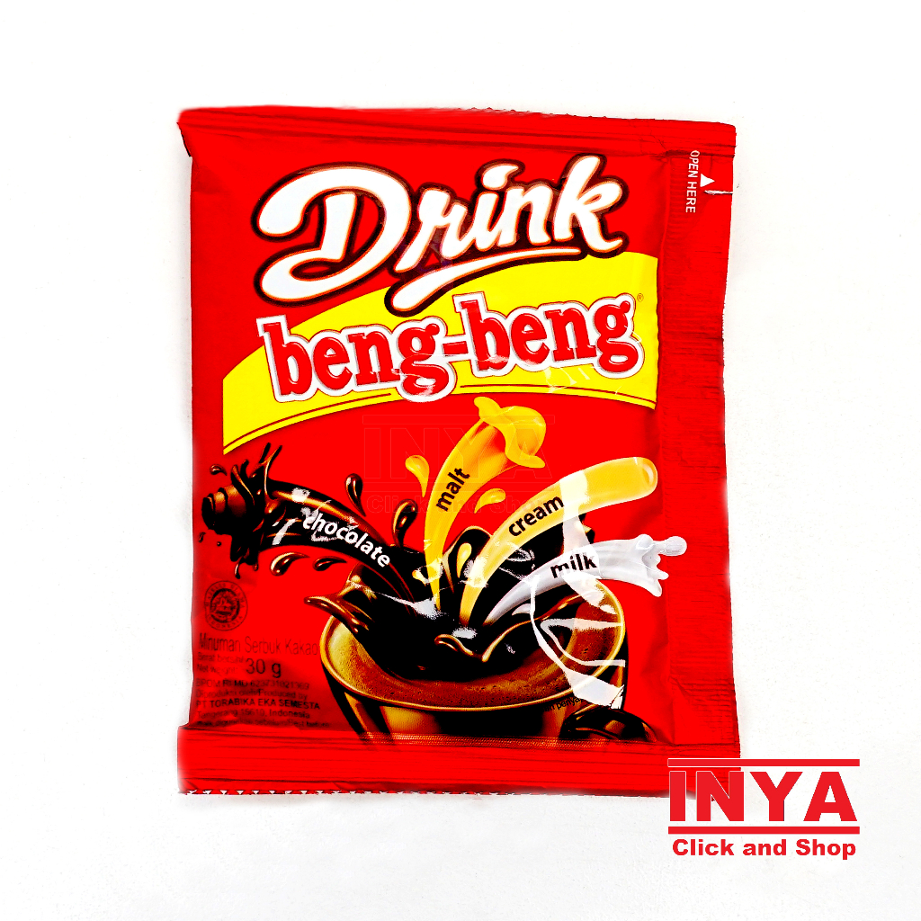 

Drink Beng-Beng 30gr Sachet - Minuman Serbuk Cokelat - Chocolate Drink