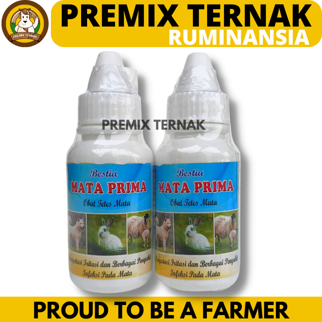 OBAT MATA KAMBING MATA PRIMA 25 ml - Obat tetes mata sapi kambing anjing kucing kelinci