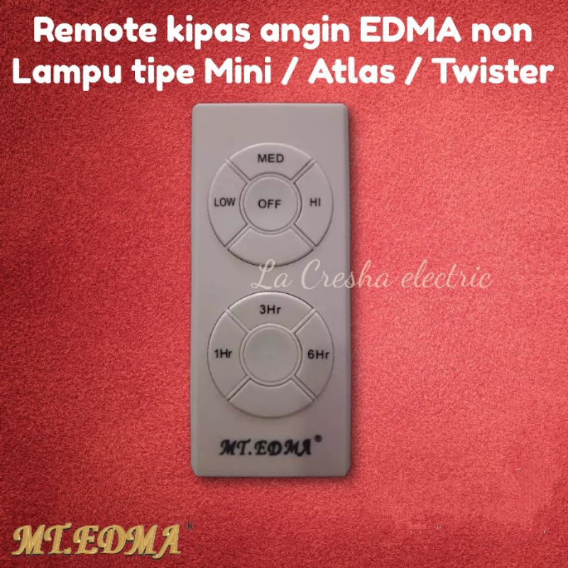 Remote Kipas Angin MT. EDMA # ATLAS