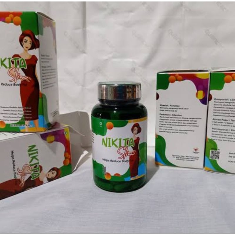 Nikita Mirzani Slim Nikita Slim Extra Strong Pelangsing Tubuh Original Obat Pelangsing Badan Asli