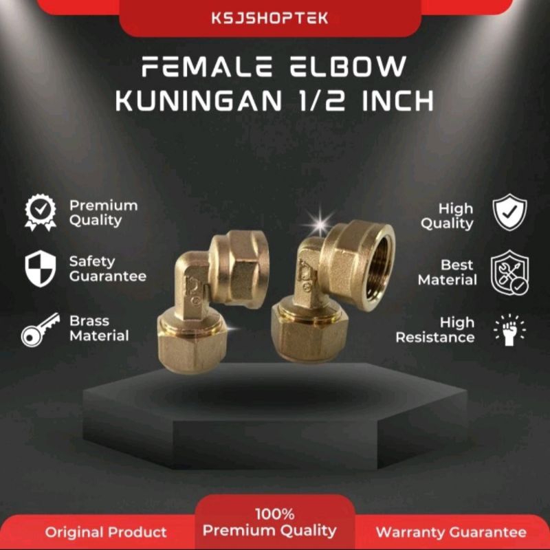 Knee Drat Dalam 1/2 Inch