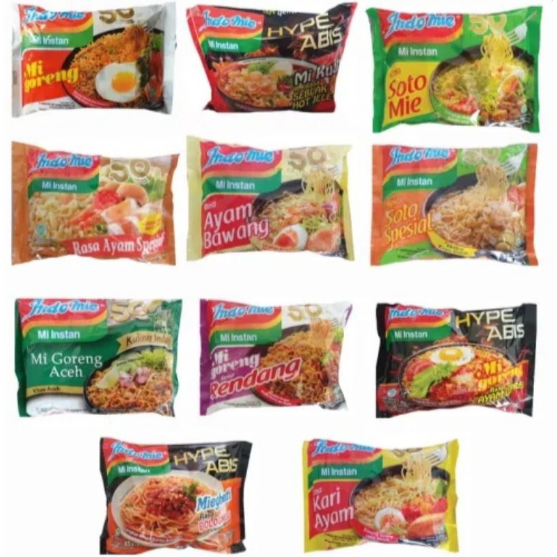 

indomie varian rasa 5pcs Mix