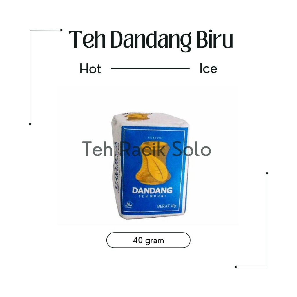 

Teh tubruk Dadang biru 40gr (isi 10 pack)