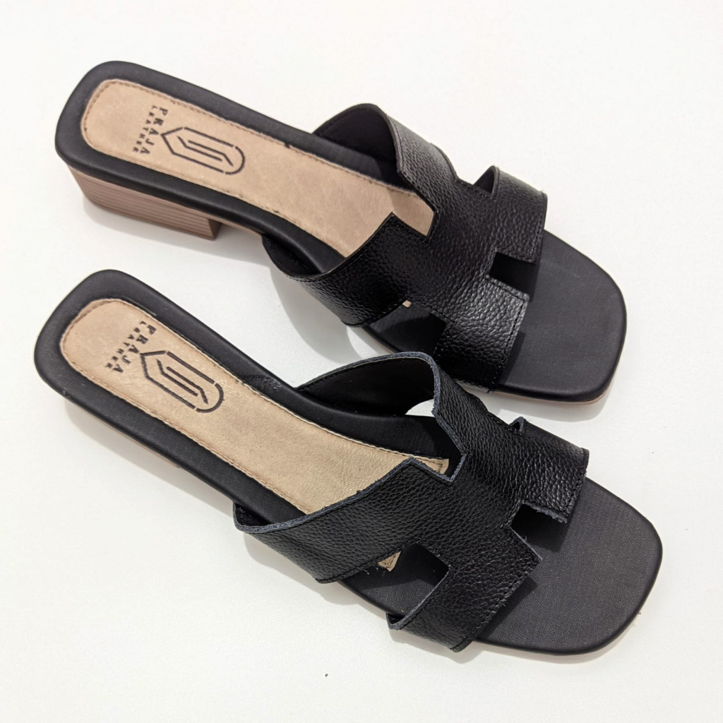 Sandal Hak Tahu Sendal Heels Wanita Sendal Hak Tahu Selop Karet
