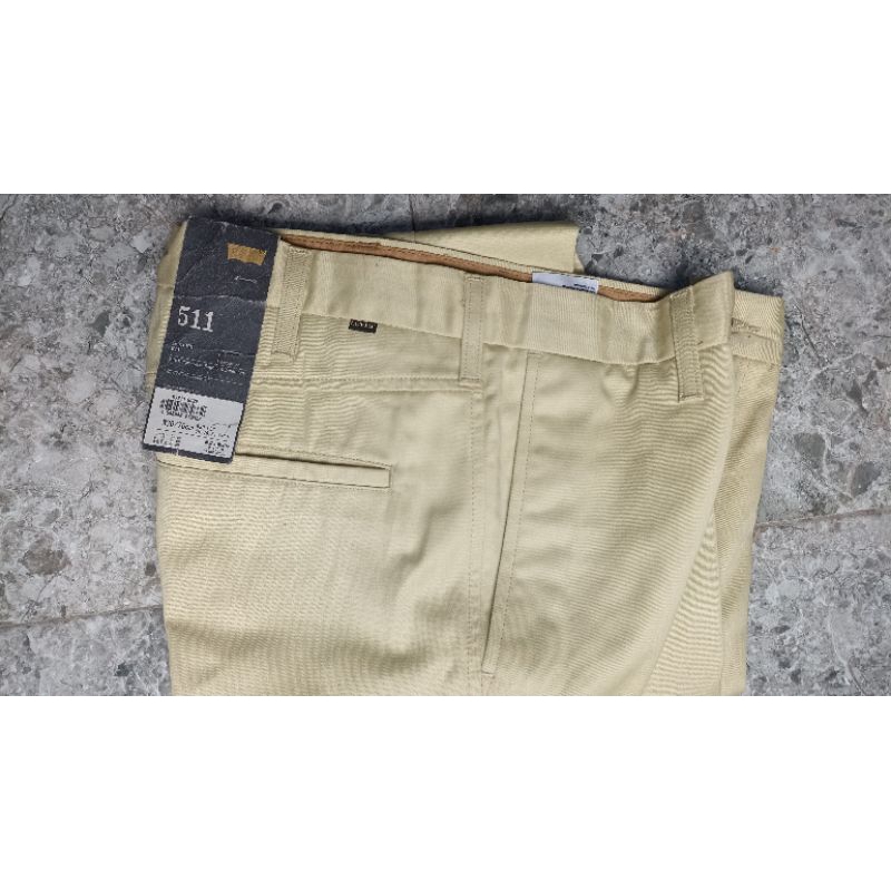 levis 511 slim fit chino pants size 30 original 100%