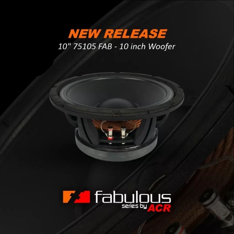 ACR Fabulous 10 inch 75105 speaker 10inch