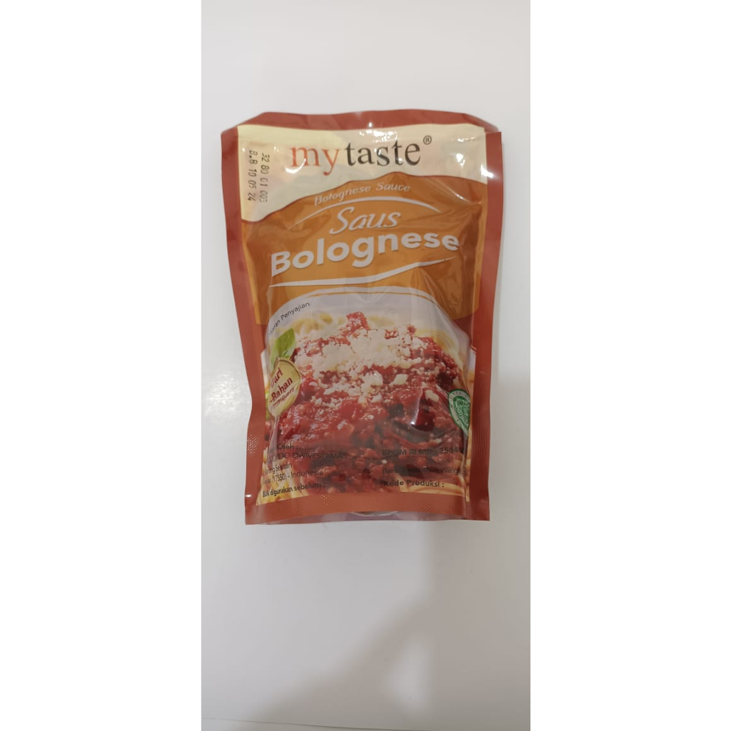 

SAUS BOLOGNESE MY TASTE 500 G