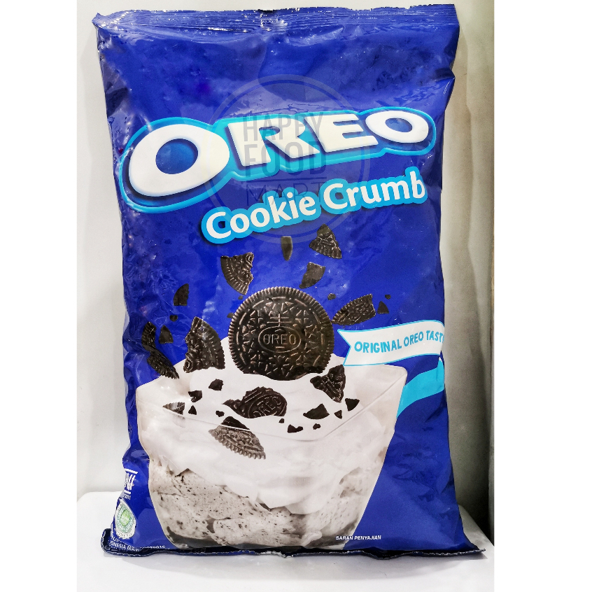 

[HALAL] OREO COOKIE CRUMB 1 KG/REMAH BISKUIT OREO KASAR/REMAHAN BISKUIT COOKIES/TOPPING MINUMAN DESSERT